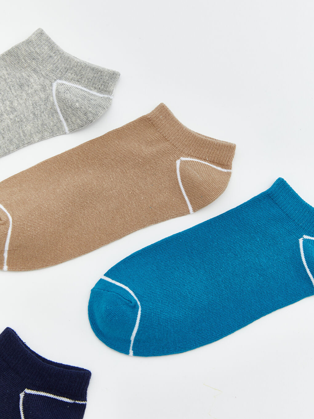 Мальчики Разноцветный Короткие носки-1