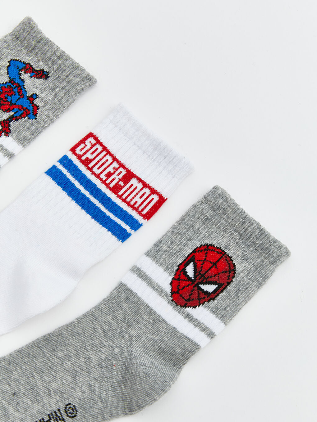 Spider-Man Patterned Boys' Ankle Socks 5 Pack-1