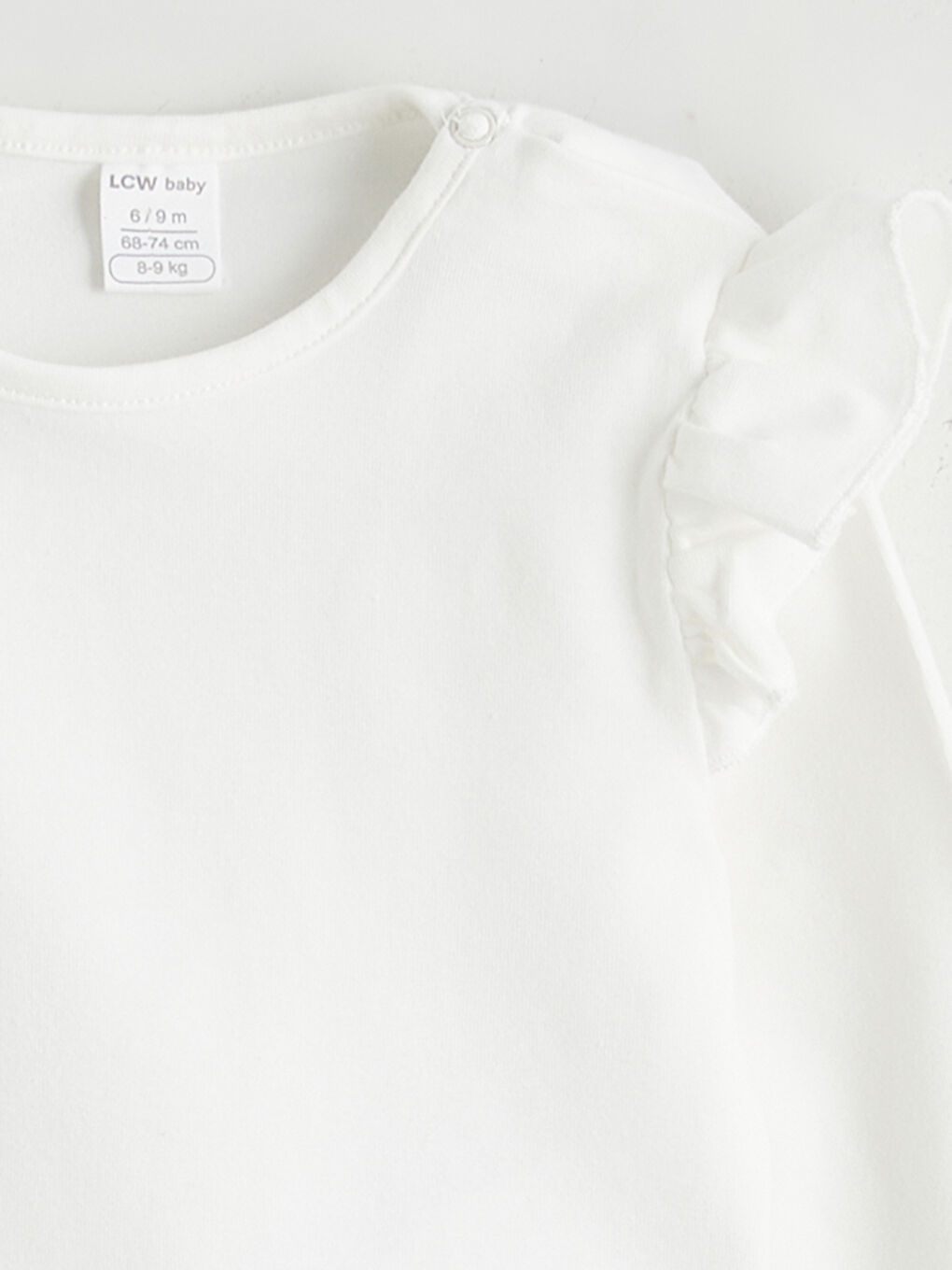 Mavi Kız Bebek Jean Elbise ve Bluz 2'li-3