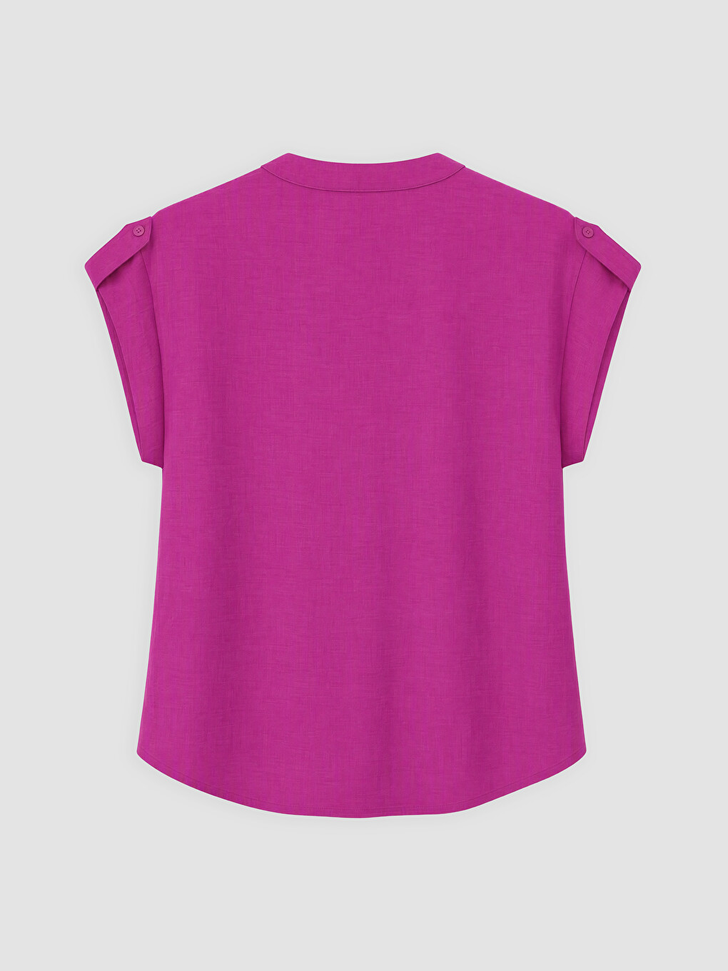 Notch Neck Blouse-1