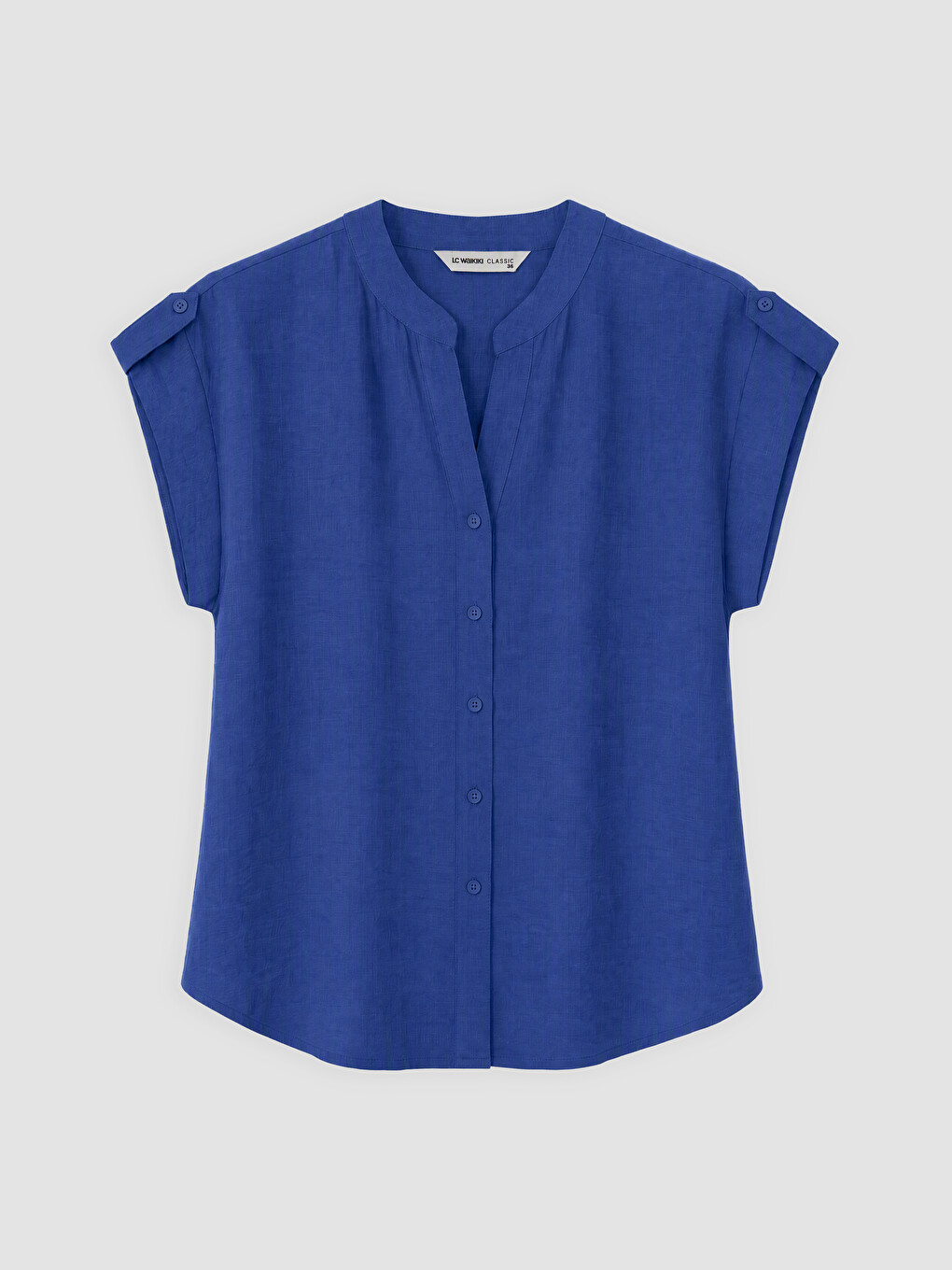 Notch Neck Blouse