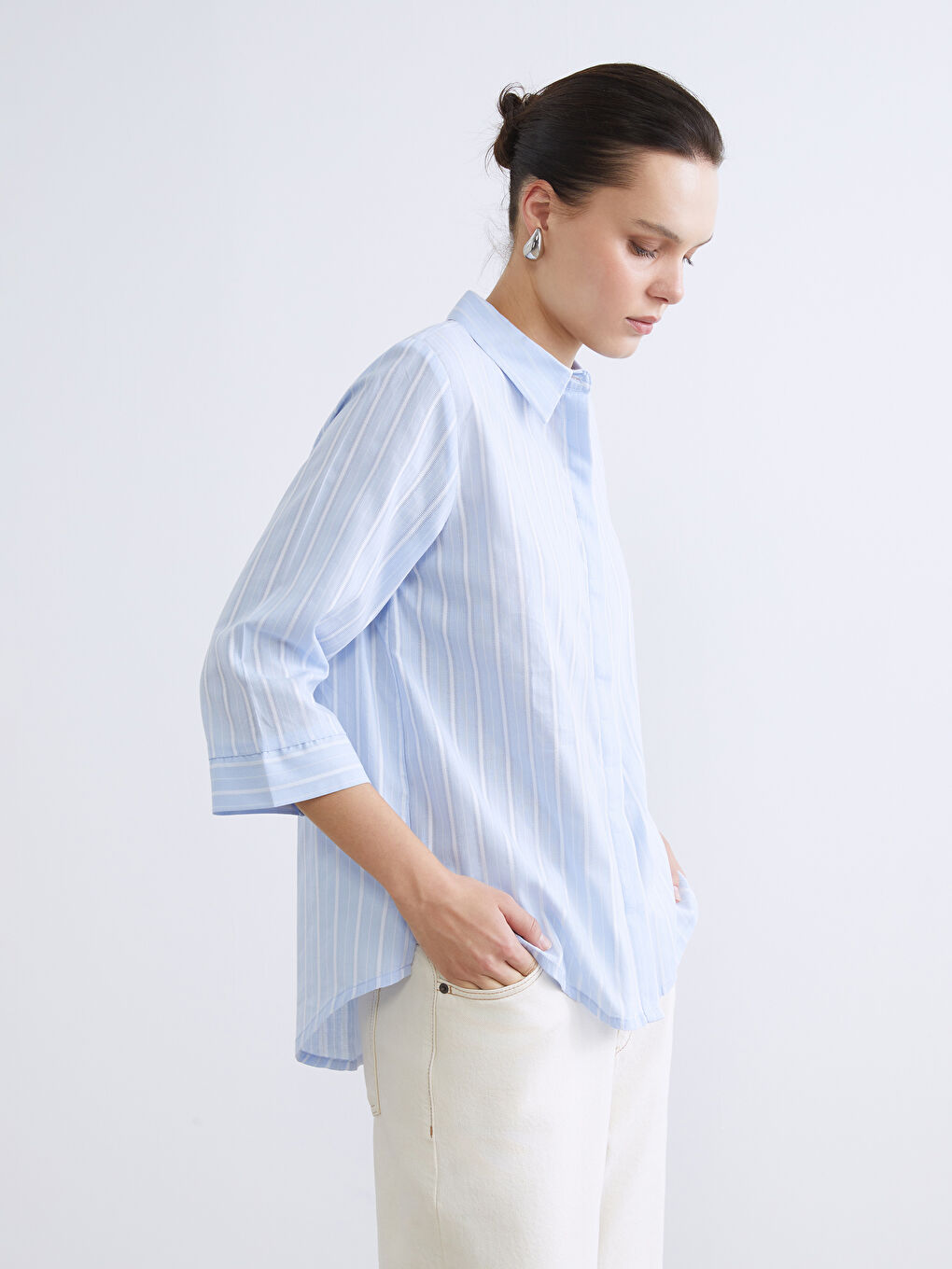 Раиранa дамска риза-1