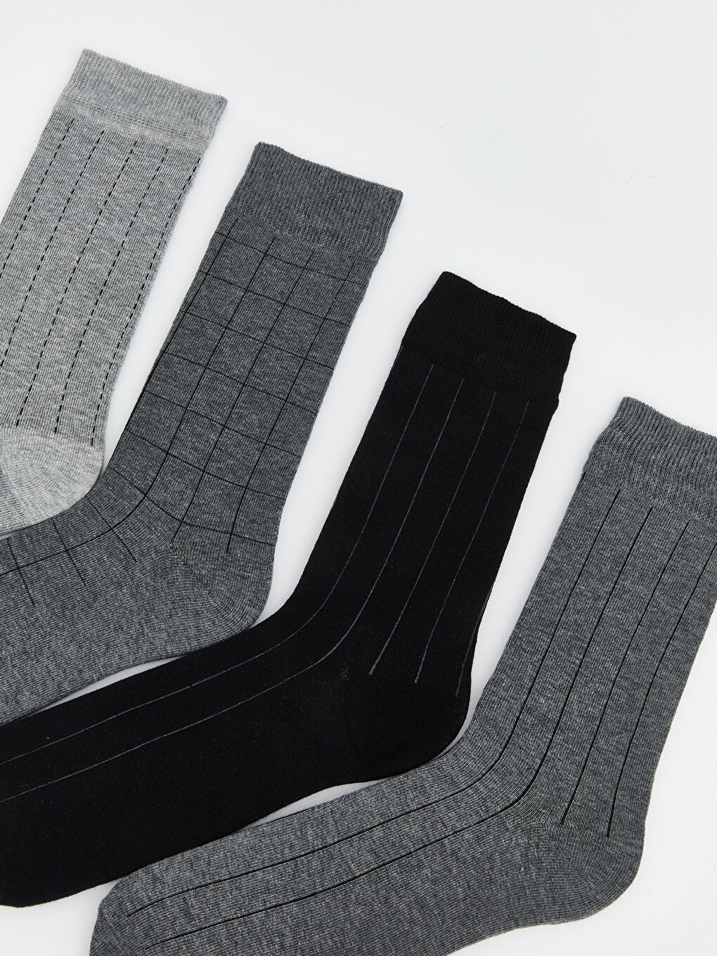 Karışık Desenli Erkek Soket Çorap 7'li-1