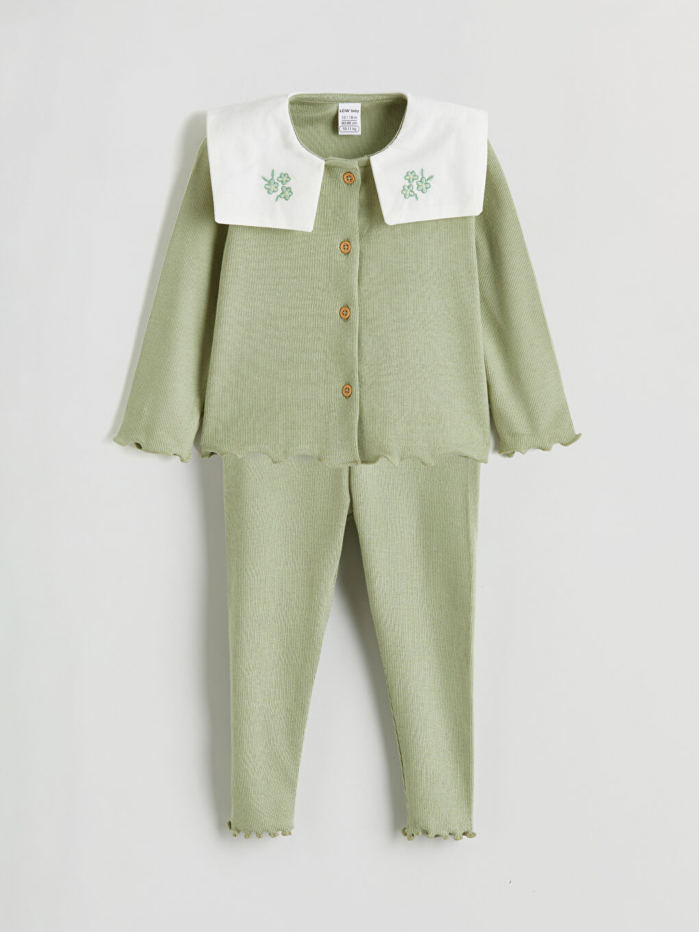 Baby-Mädchen GRÜN Set