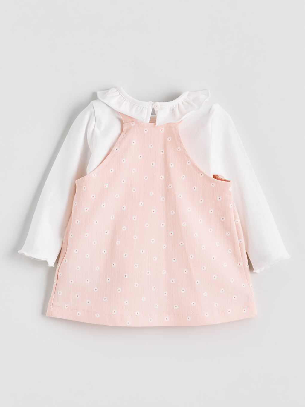 Baby-Mädchen ROSA Kleid-1