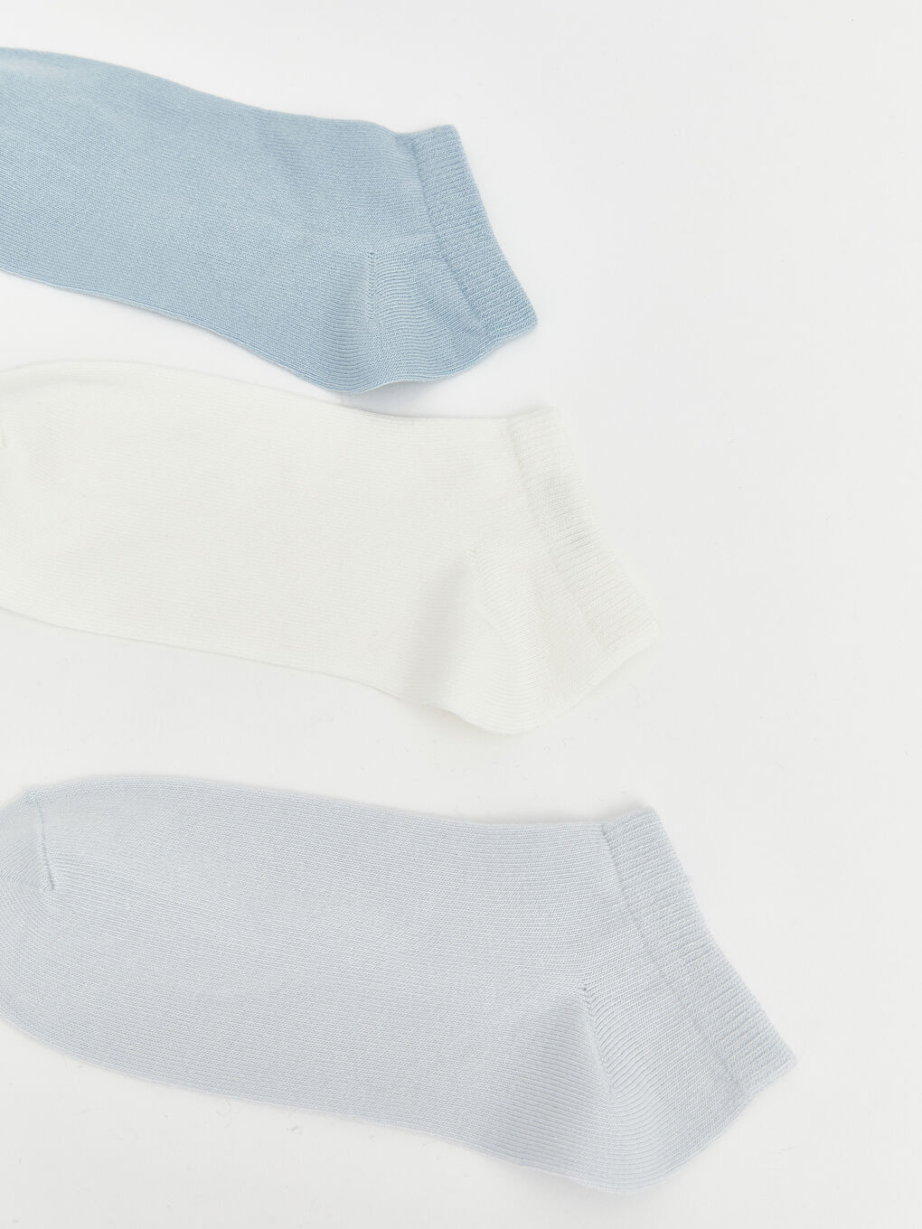 ქალის უბრალო ტრენერის წინდები 5-ცალიანი პაკეტი-1