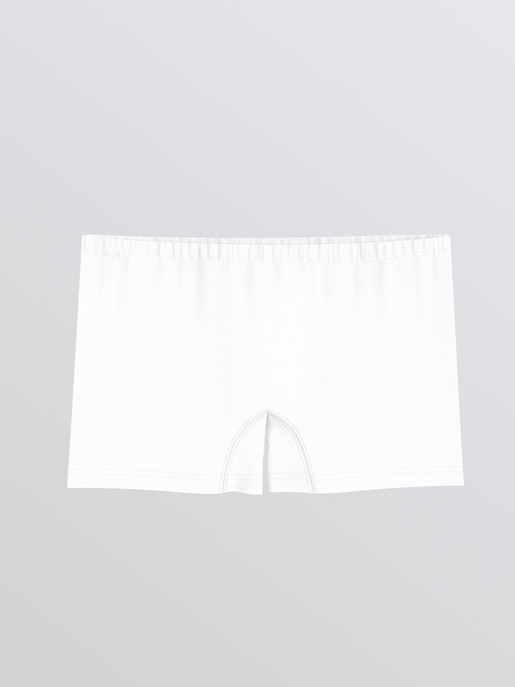سروال بوكسر أبيض فتاة-3