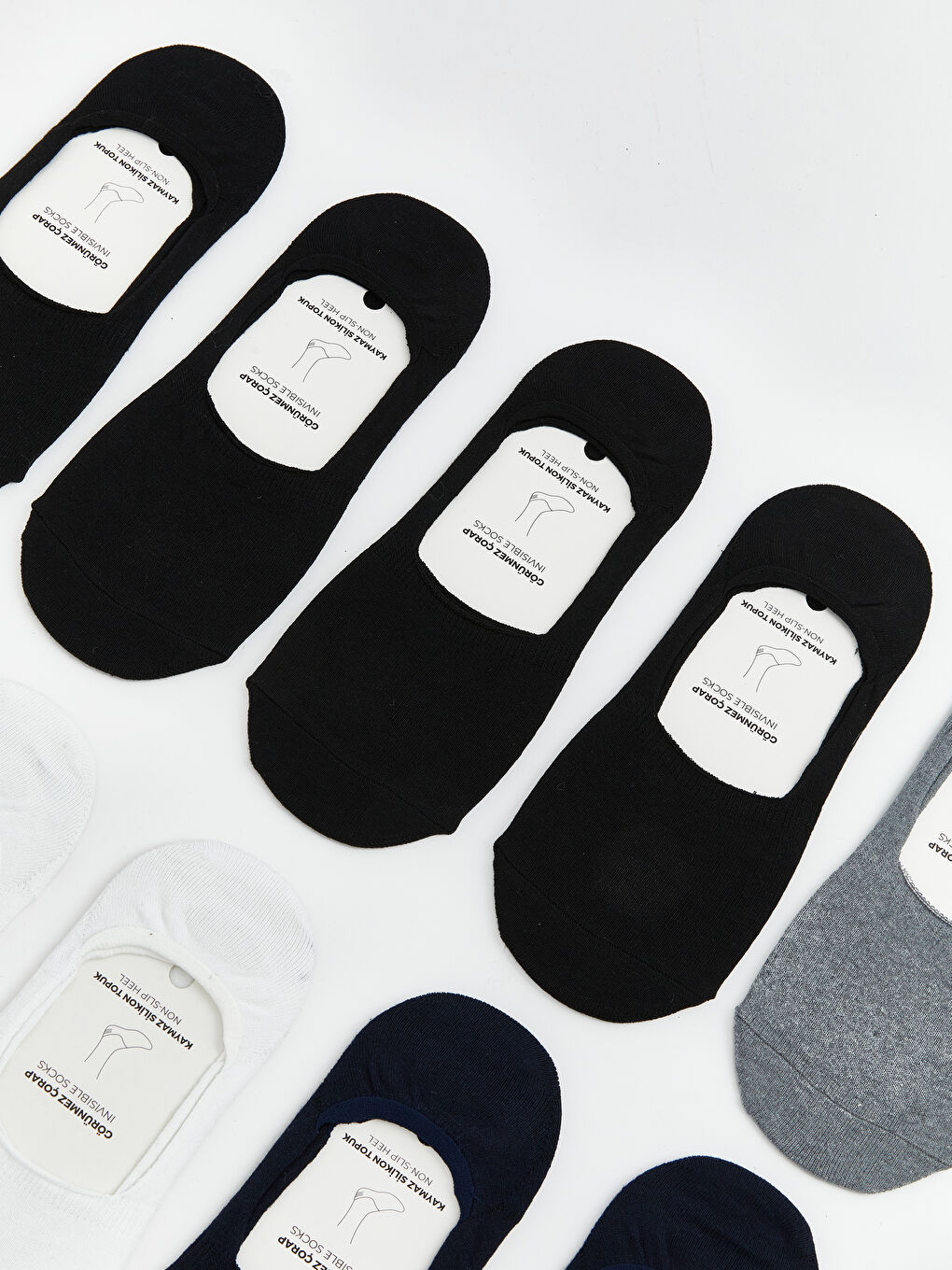 Karışık Erkek Babet Çorap 10'lu-2