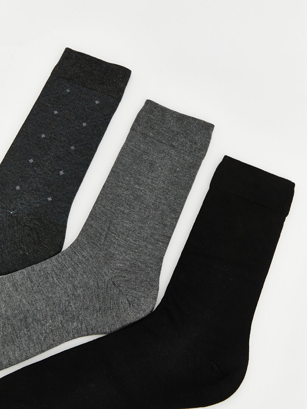 Karışık Erkek Bambu Soket Çorap 5'li-1