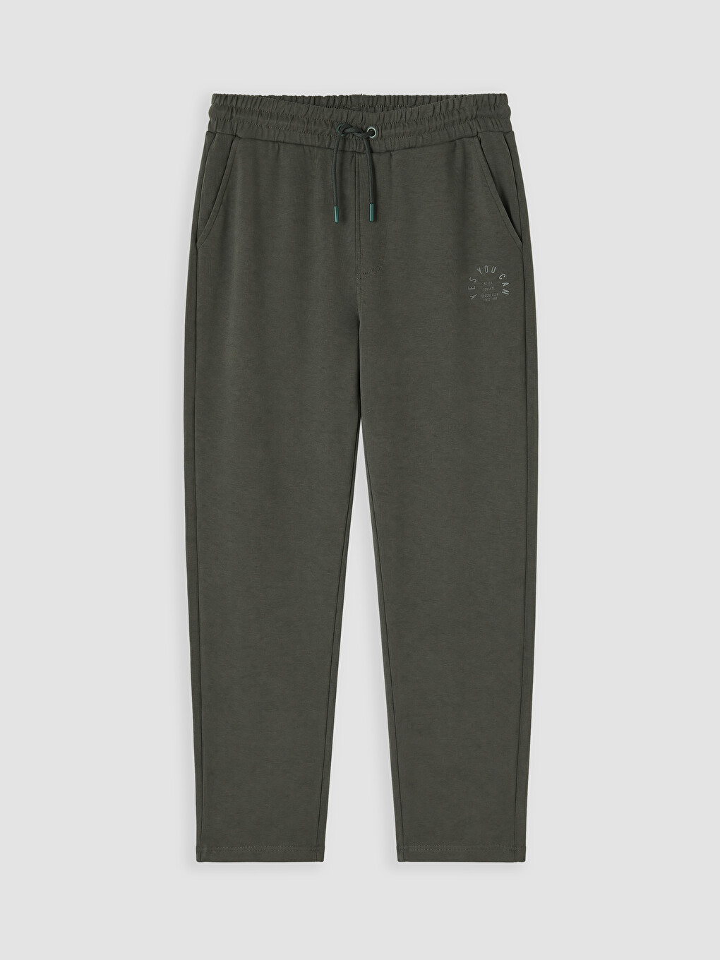 Yeşil Regular Fit Erkek Eşofman Altı