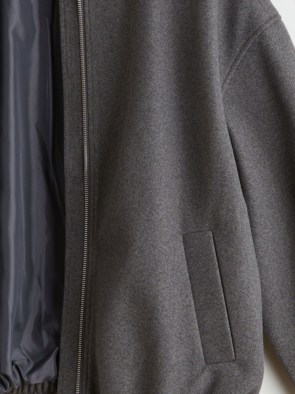 Женщины Антрацитовый Плащ-7