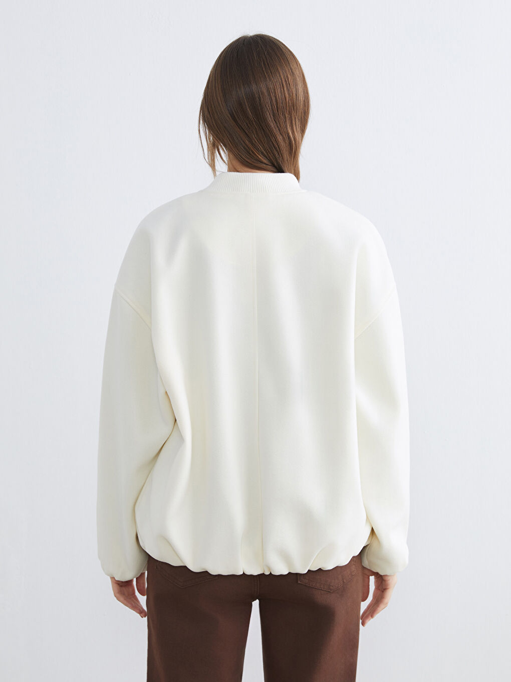 Woman ECRU Overcoat-4