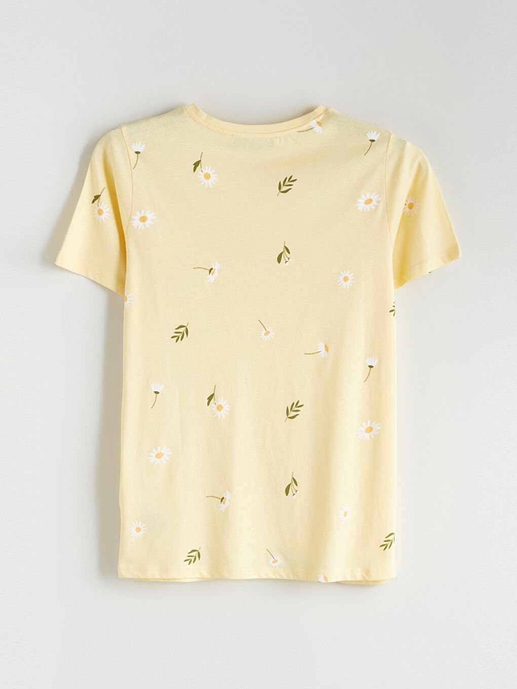 Crew Neck Floral Women's T-Shirt-5