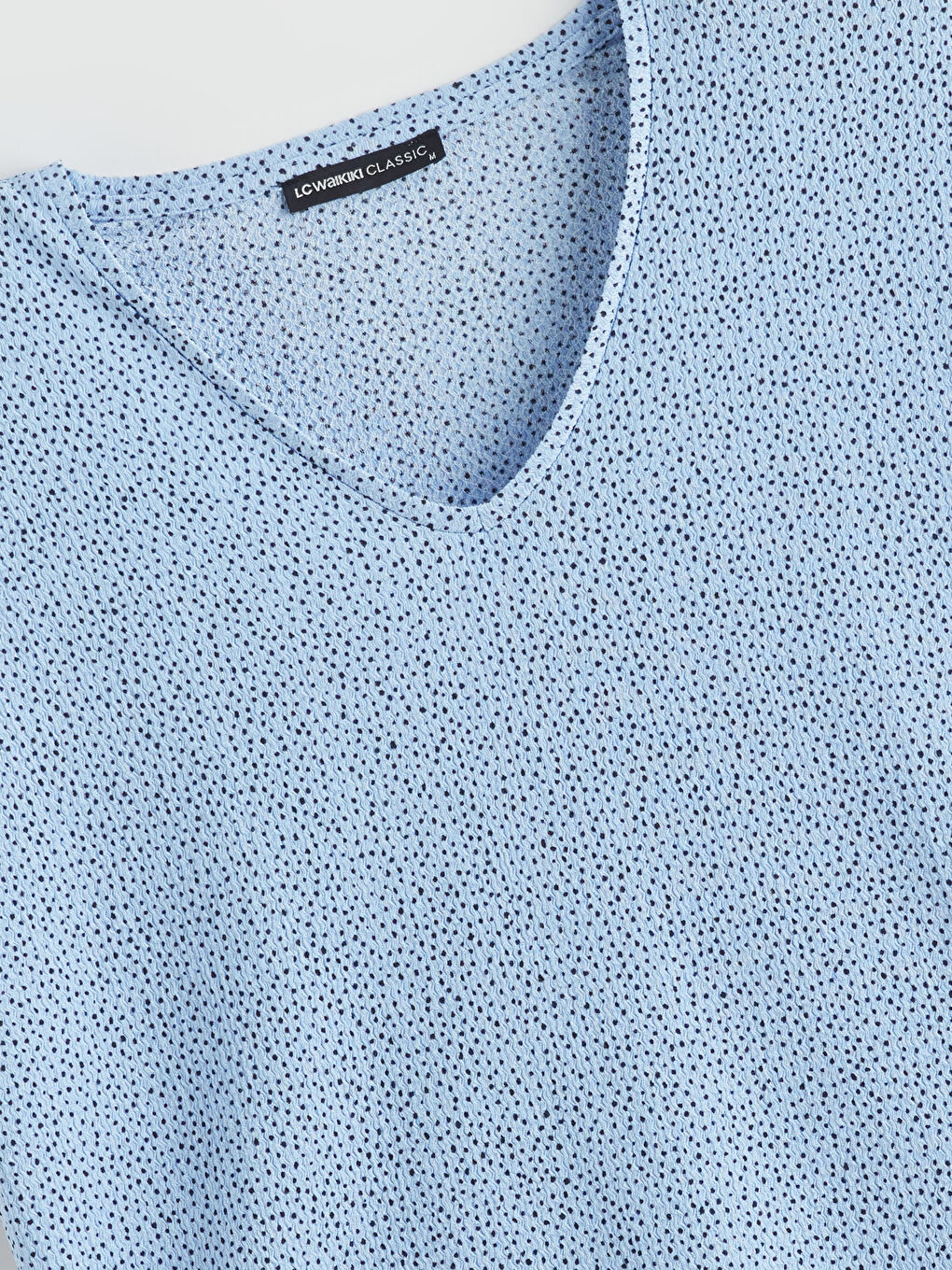 Әйелдер көкшіл түс Футболка-5