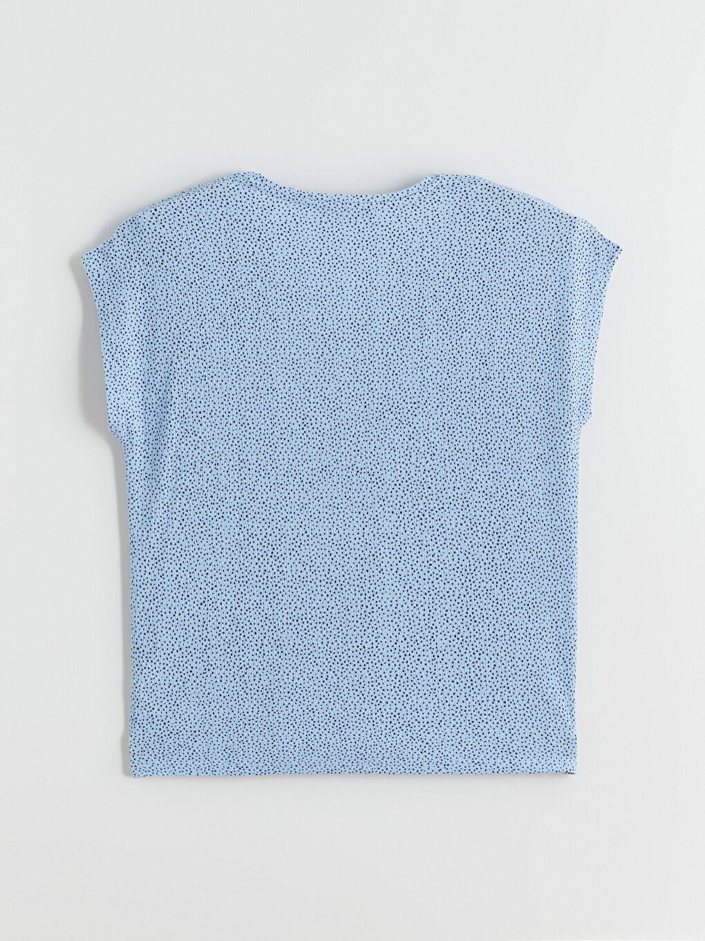 Әйелдер көкшіл түс Футболка-6