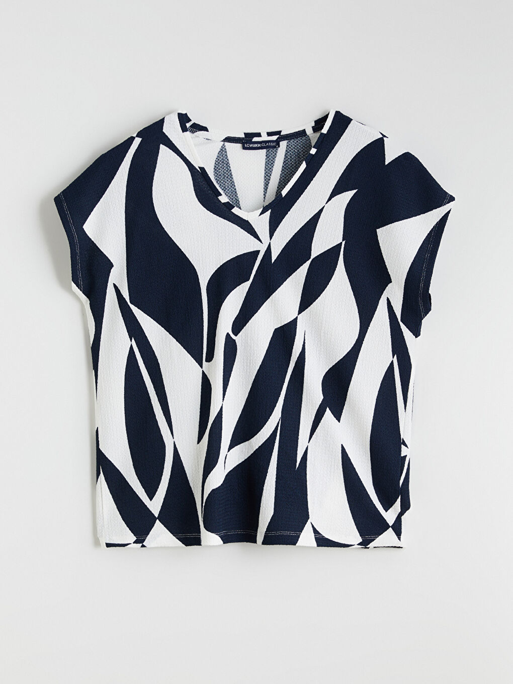 Әйелдер көк Футболка-4