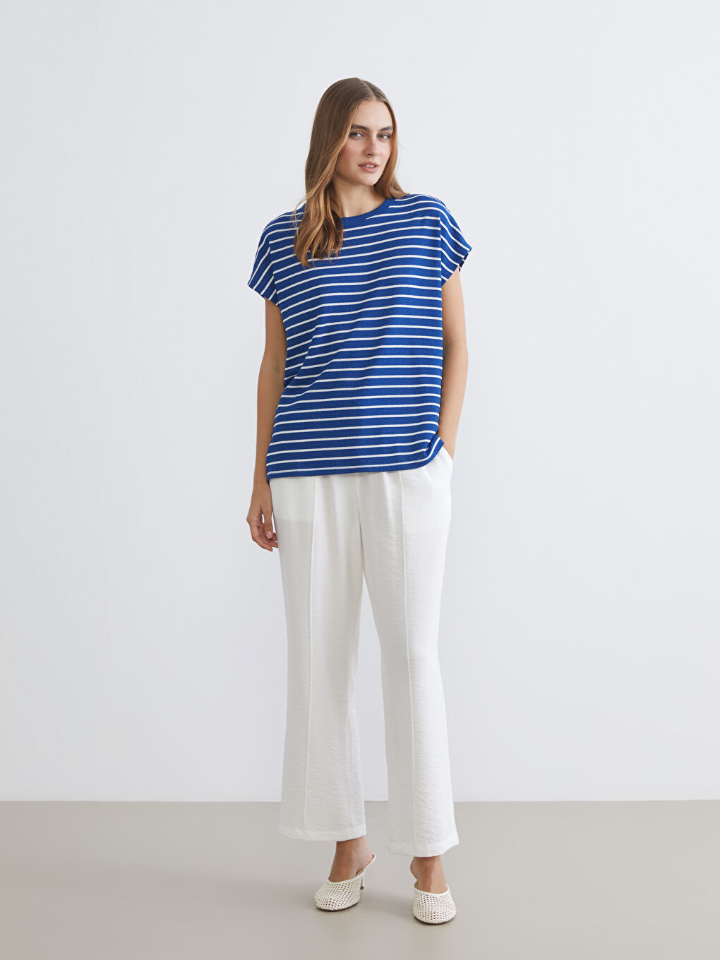 Әйелдер көгілдір Футболка-1