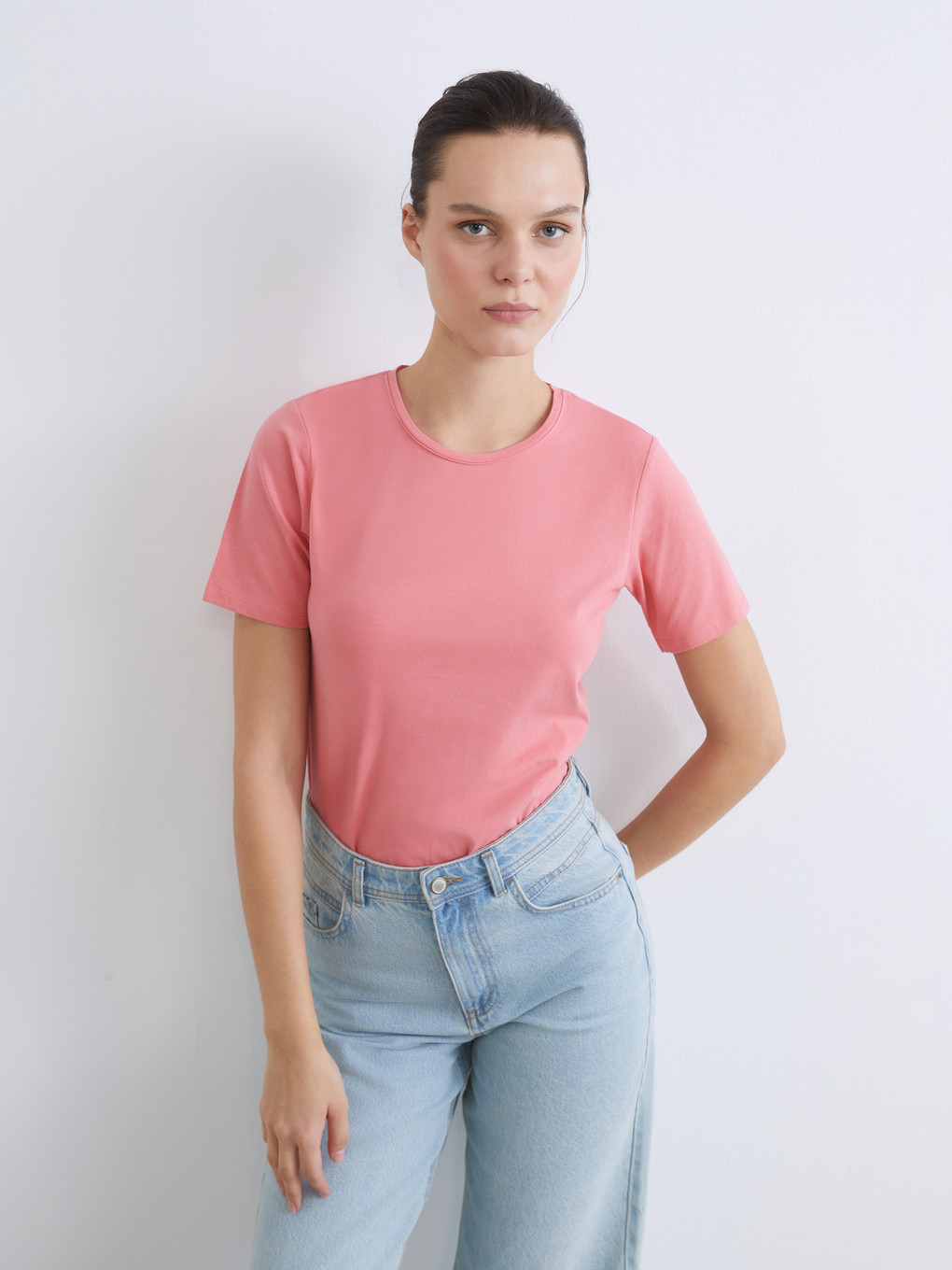 Әйелдерге Арналған Футболка Crew Neck
