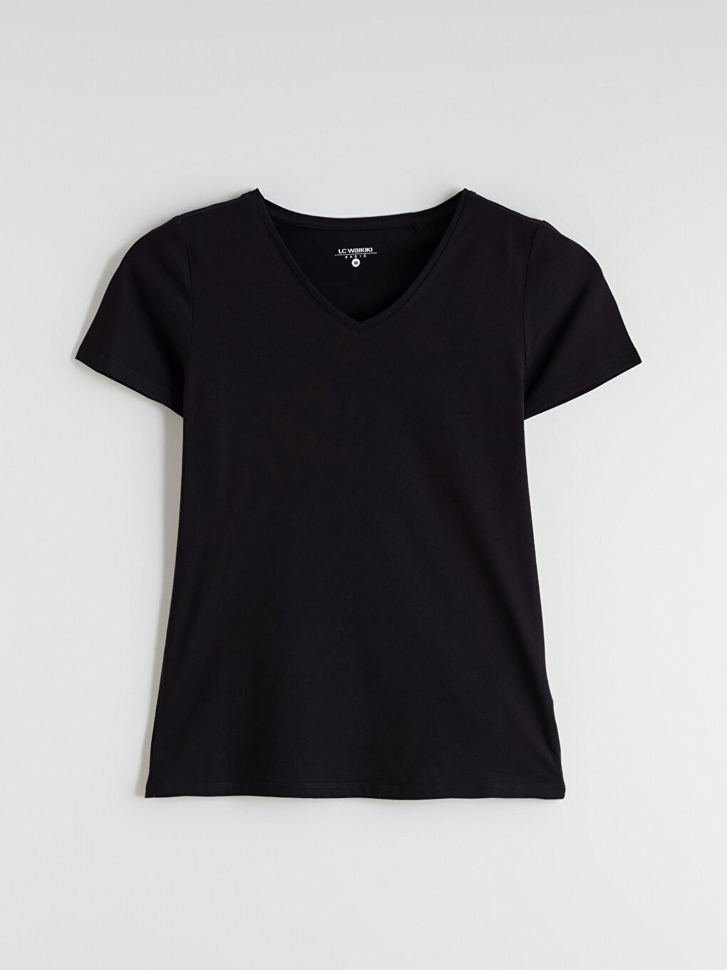 Әйелдер қара Футболка-4