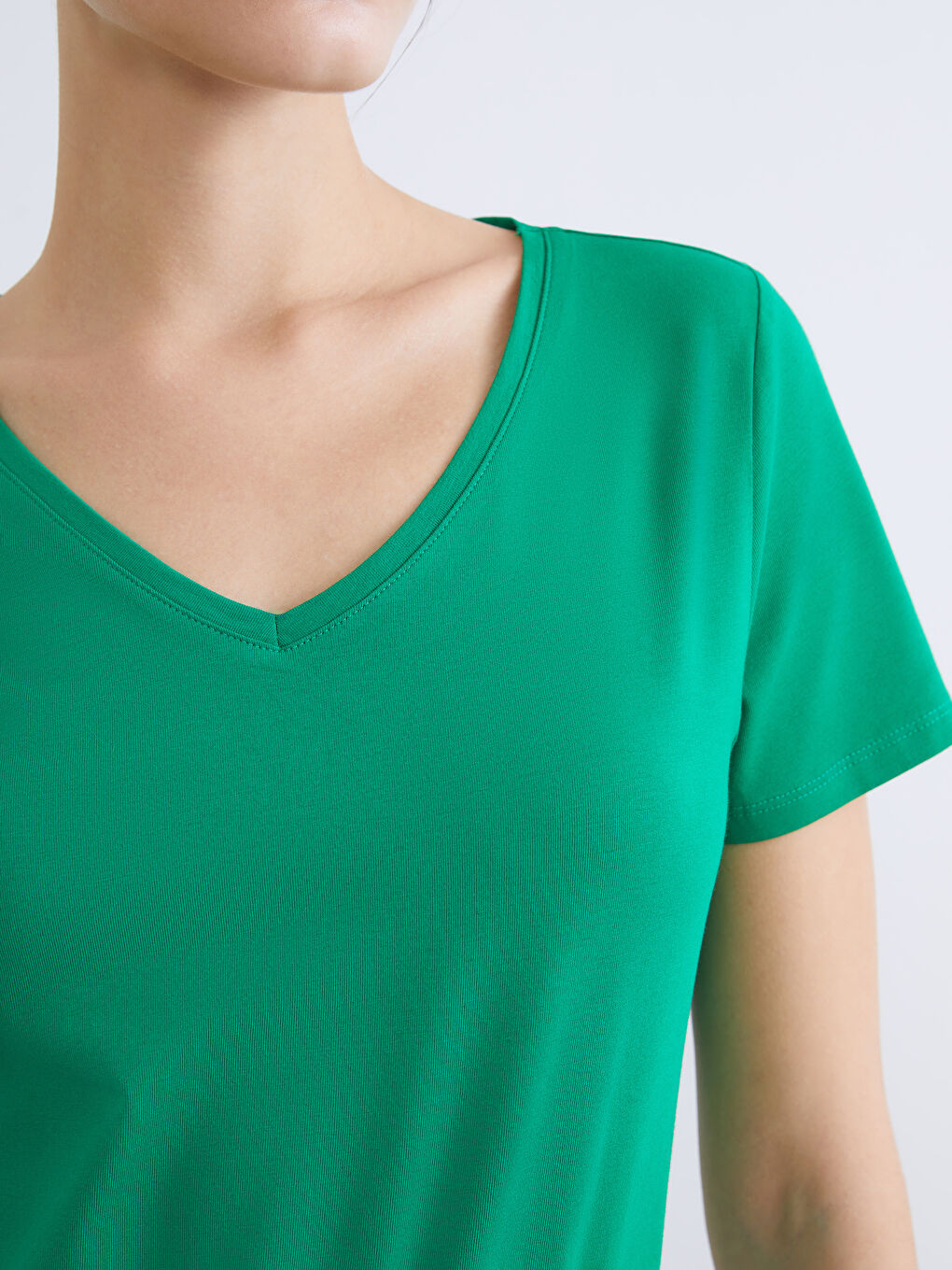 Әйелдер жасыл Футболка-2