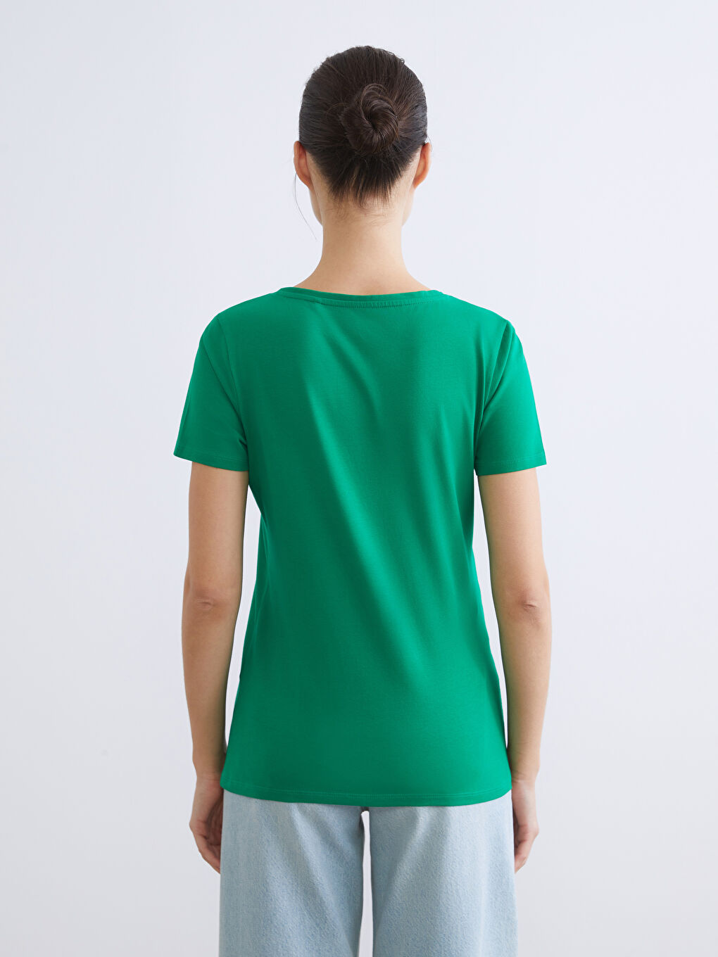 Әйелдер жасыл Футболка-3