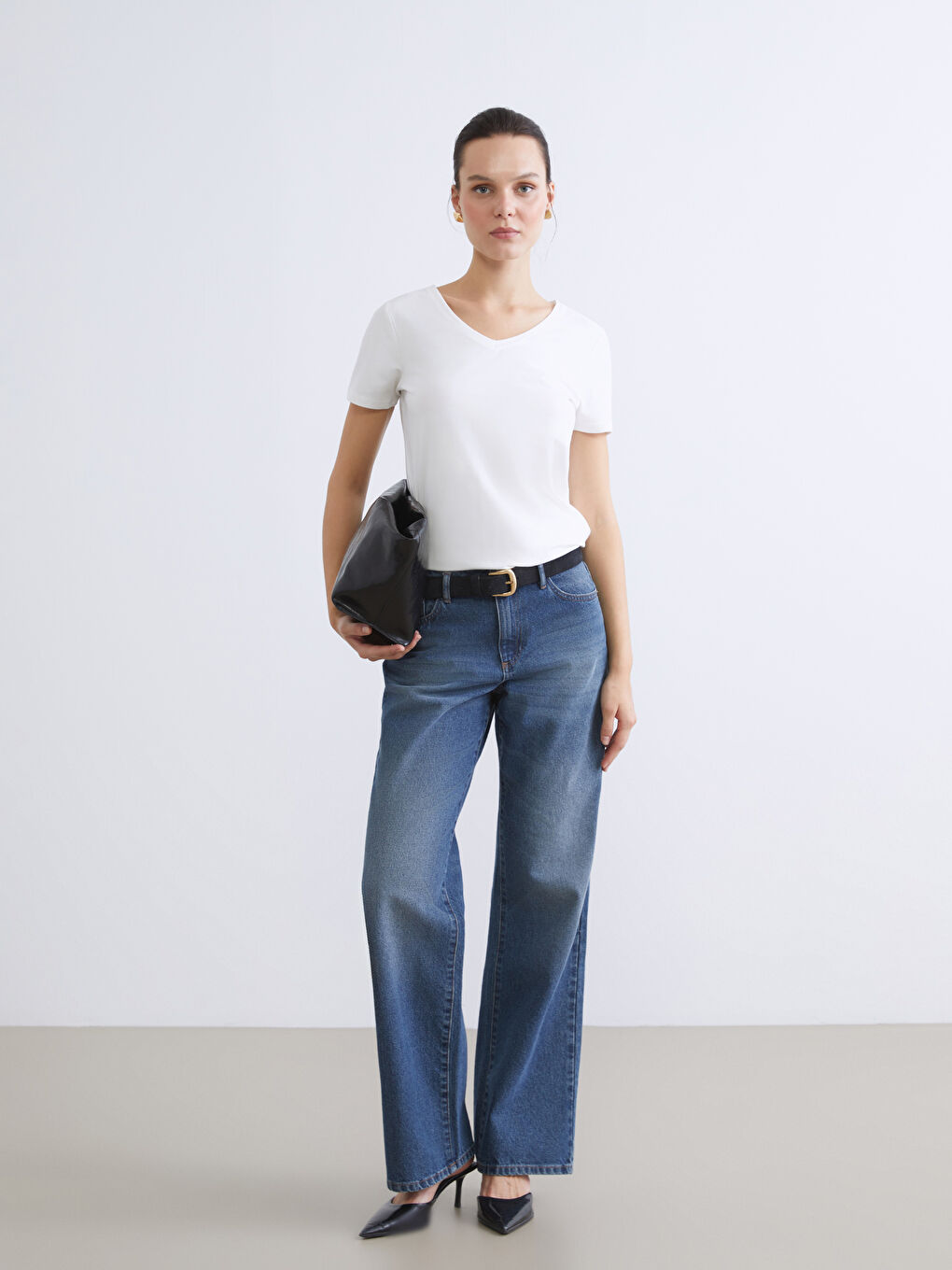 Әйелдер сұрғыштау-қою сары Футболка-1