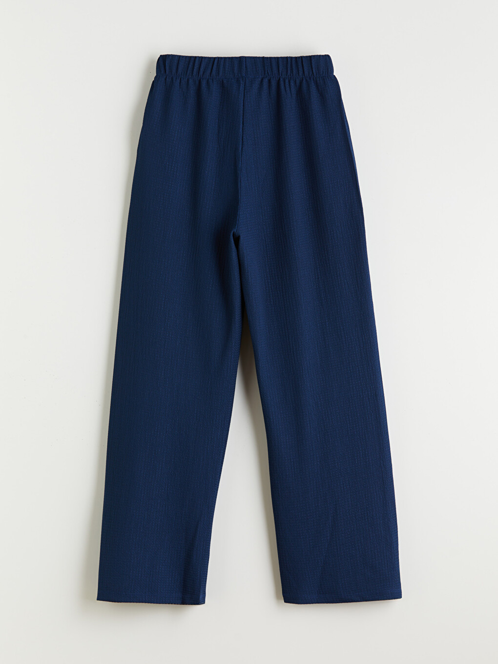 Pantalon Texturé À Taille Élastiquée Pour Femme-5