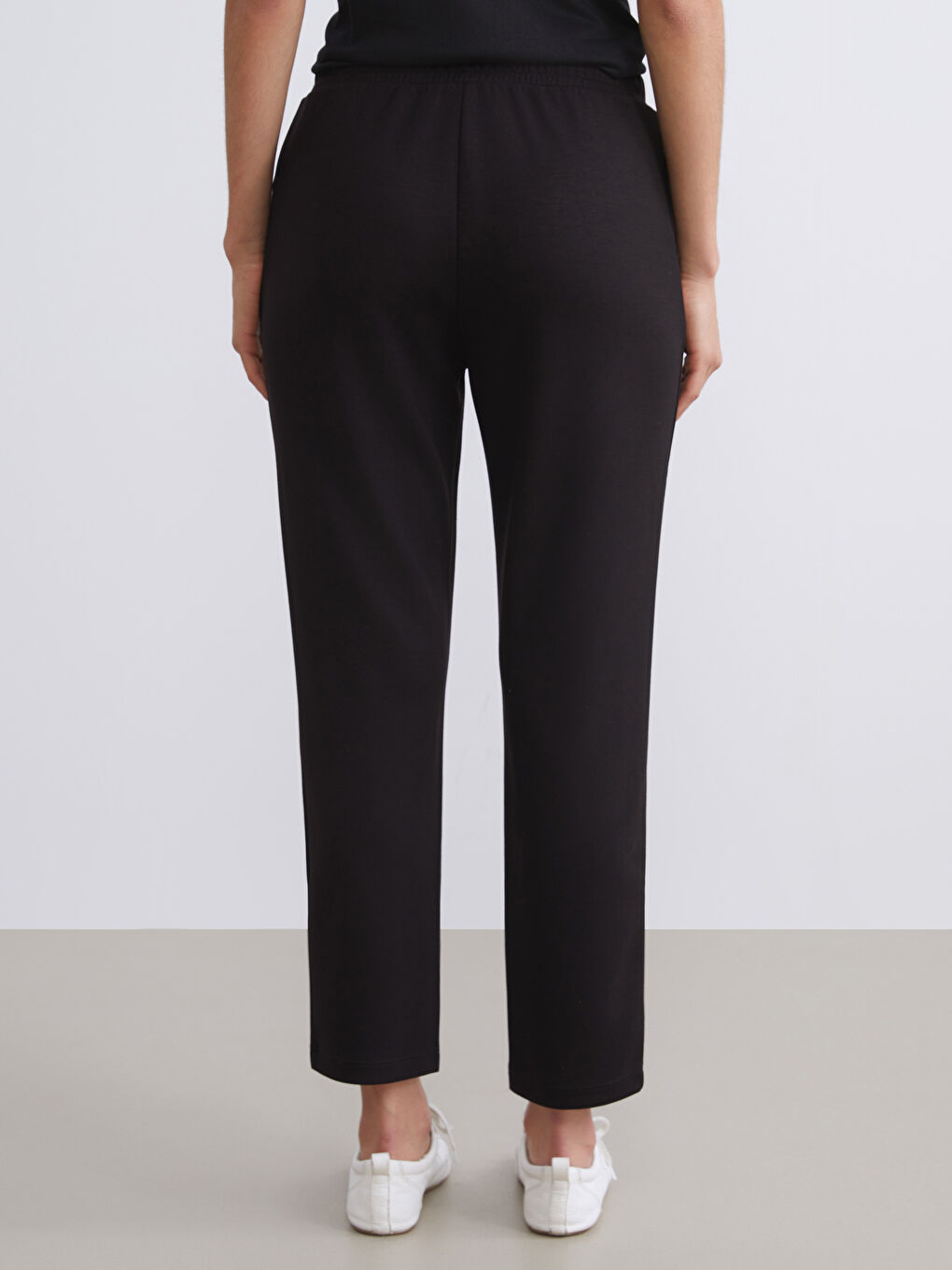 Әйелдер қара Жайлы спорт шалбар-3