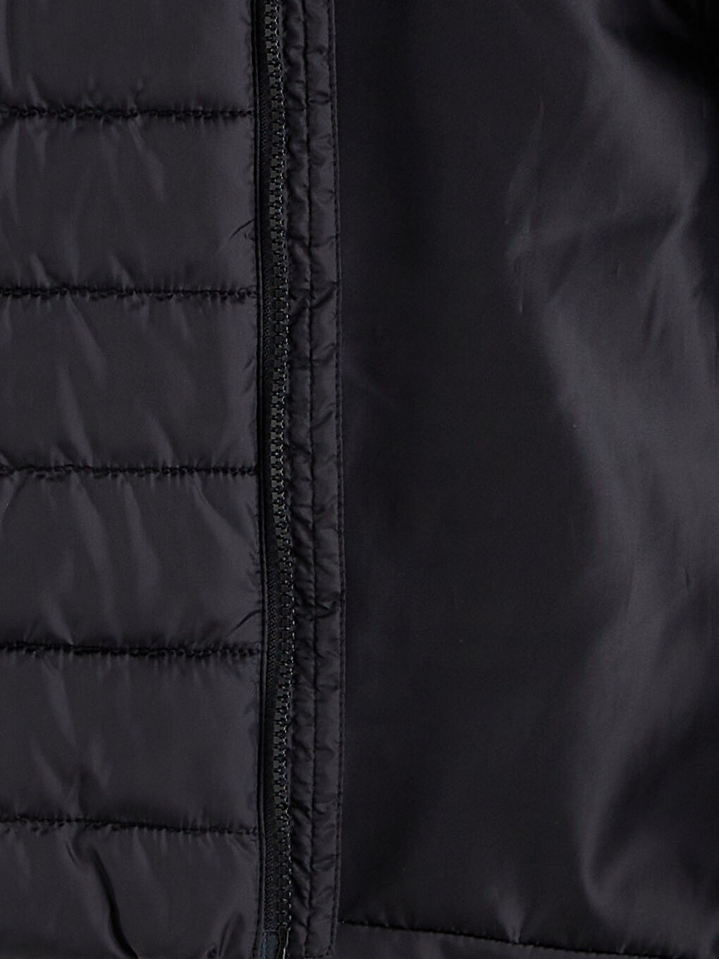 Prsluk sa kapuljačom za dečake, prošiven i postavljen-3