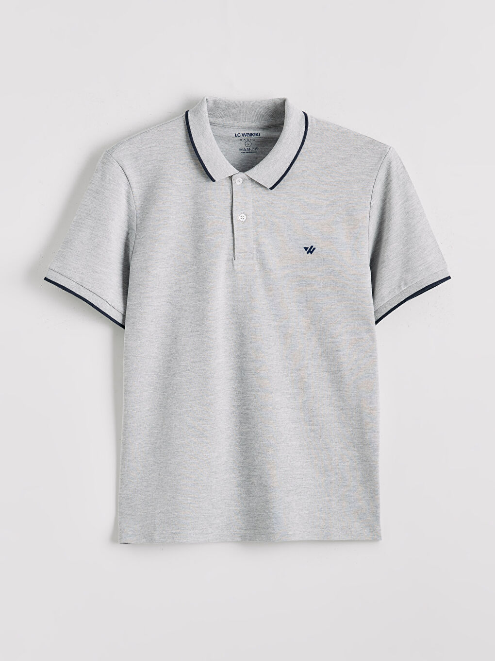 تي شيرت ياقة بولو بيكيه للرجال-4