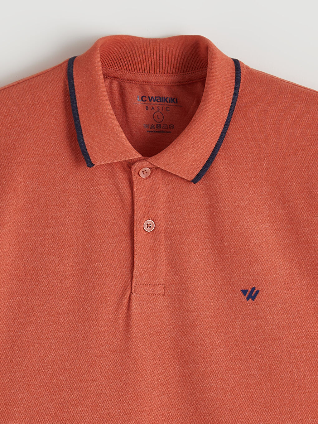 تي شيرت ياقة بولو بيكيه للرجال-1