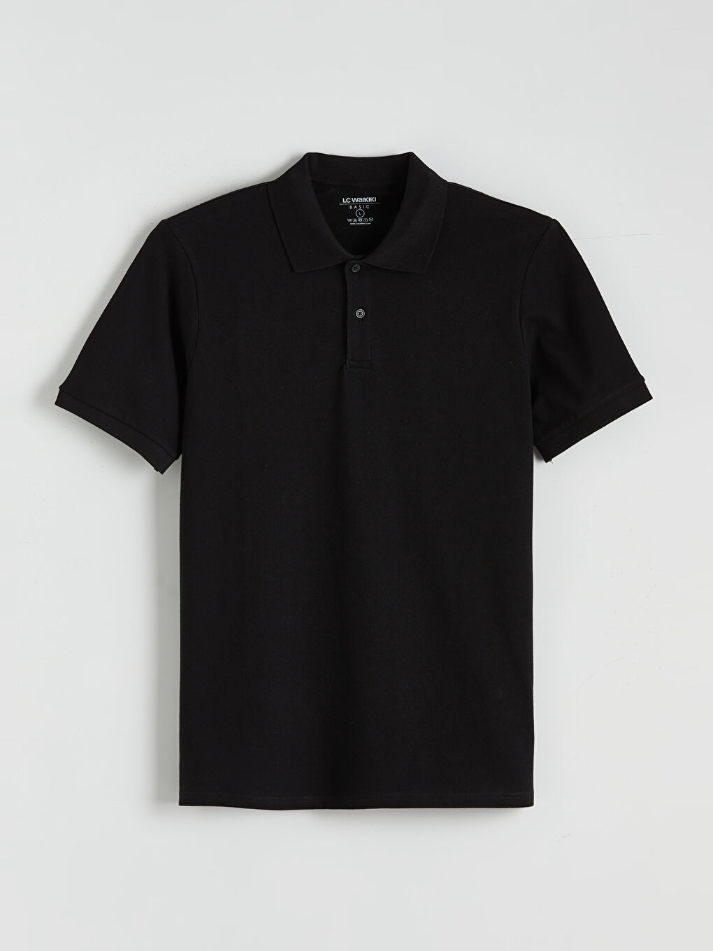 Polo Neck Pique Men's T-Shirt-4