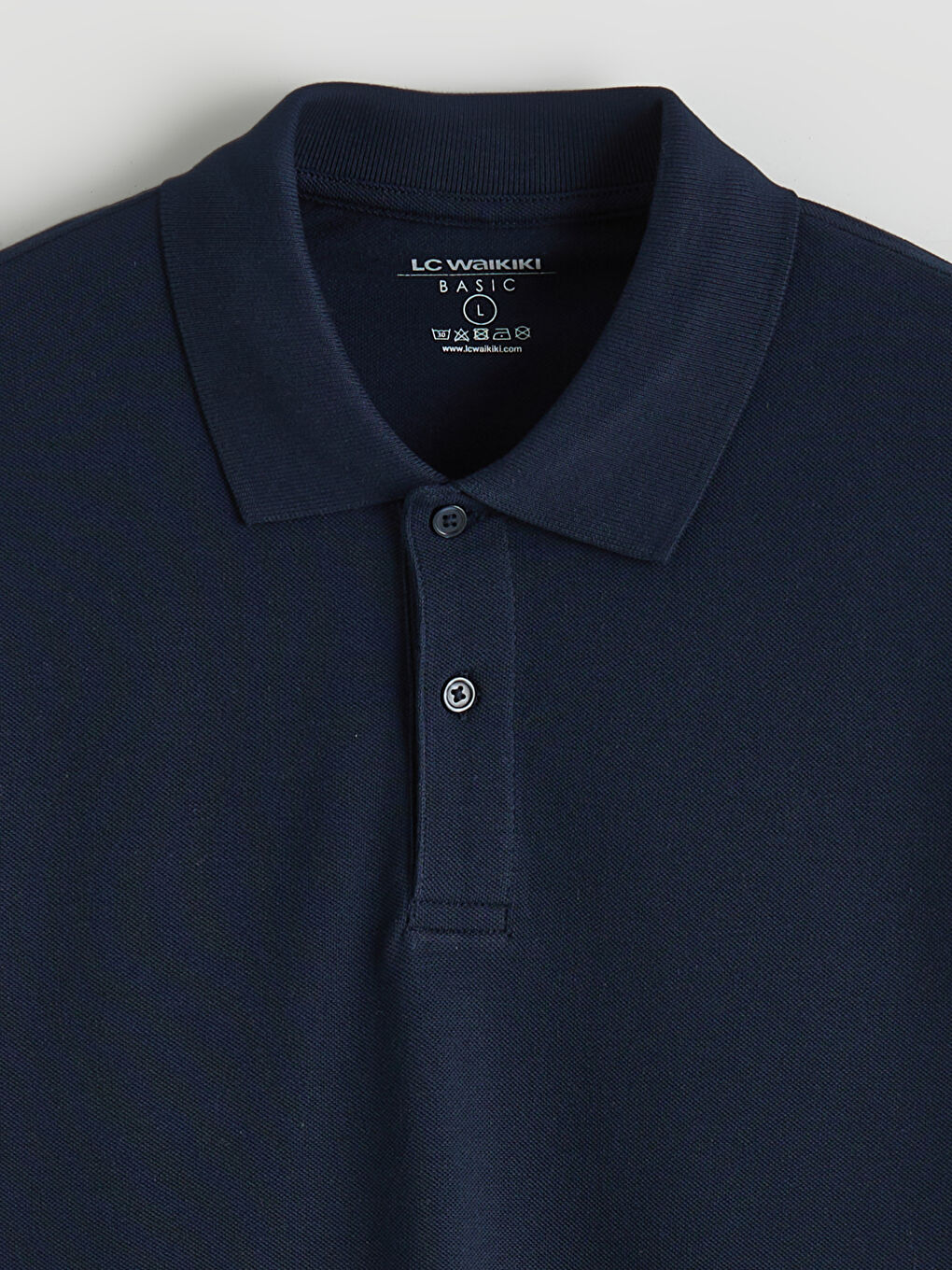 Polo Neck Pique Men's T-Shirt-1