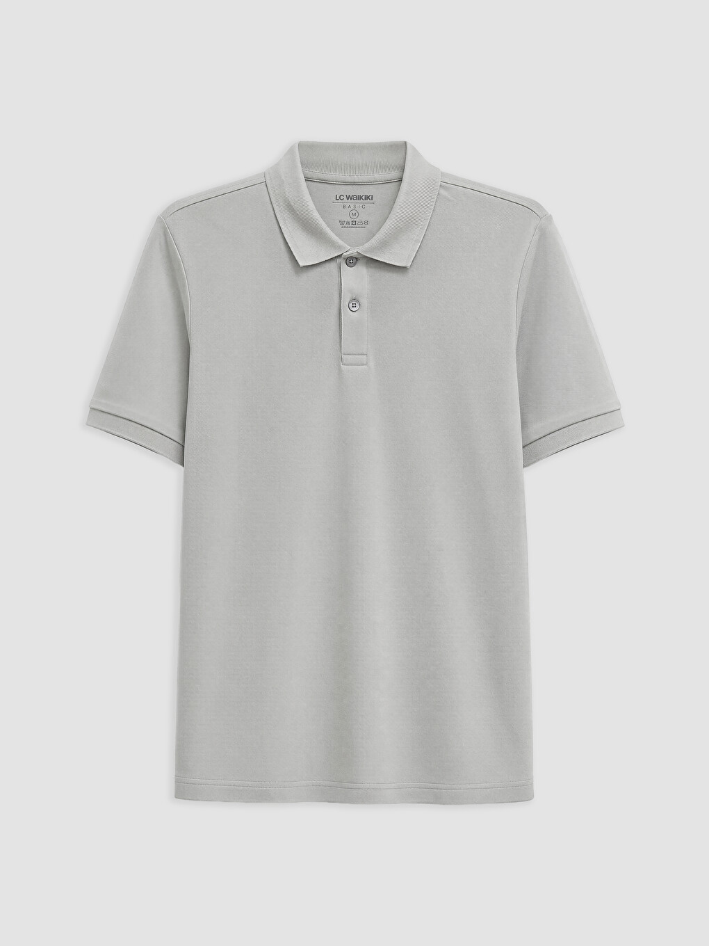 Polo Collar Pique Men's T-Shirt