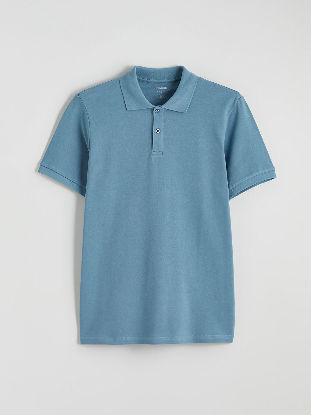 Polo Neck Pique Men's T-Shirt-4