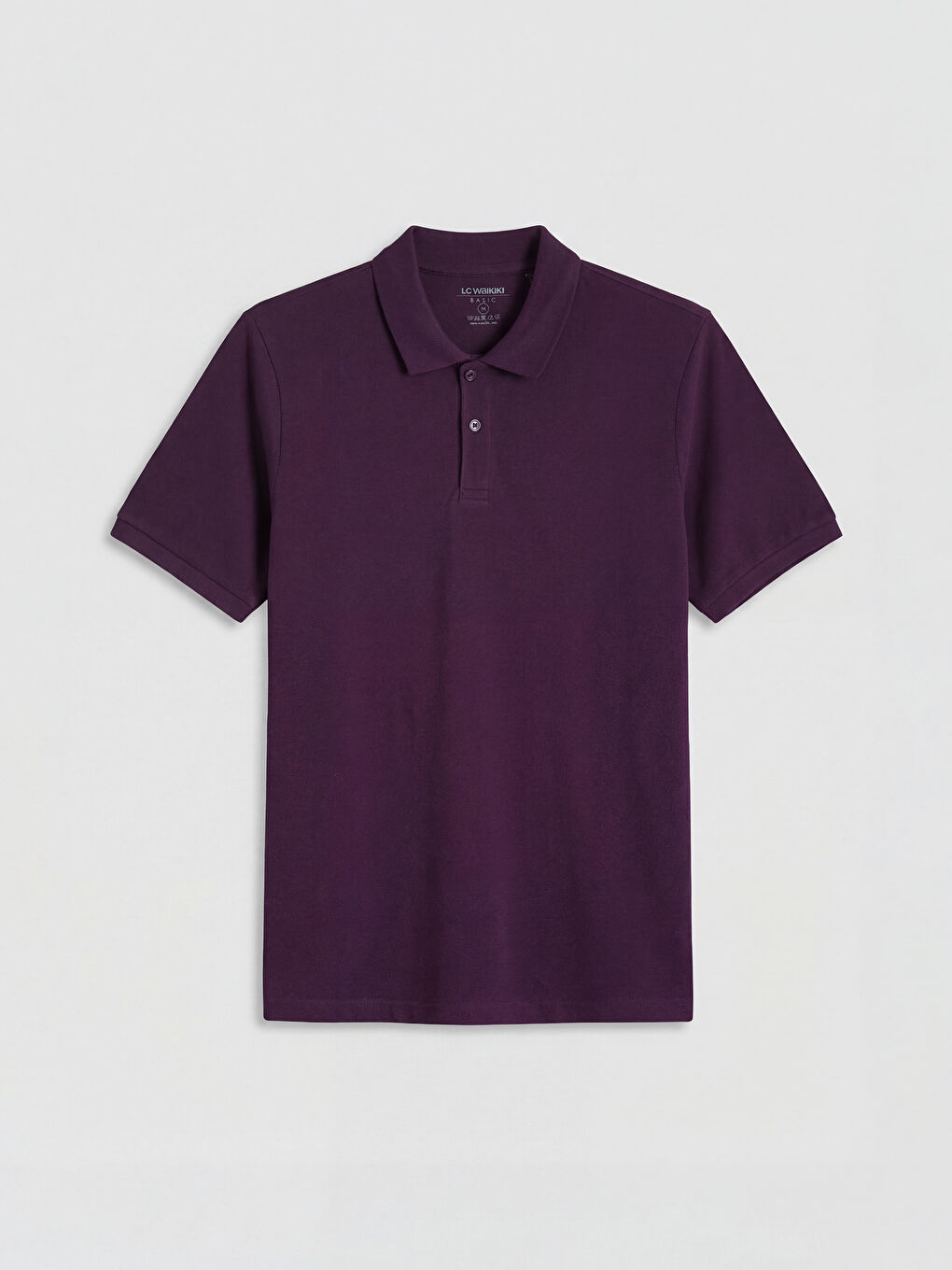 Polo Collar Pique Men's T-Shirt-4