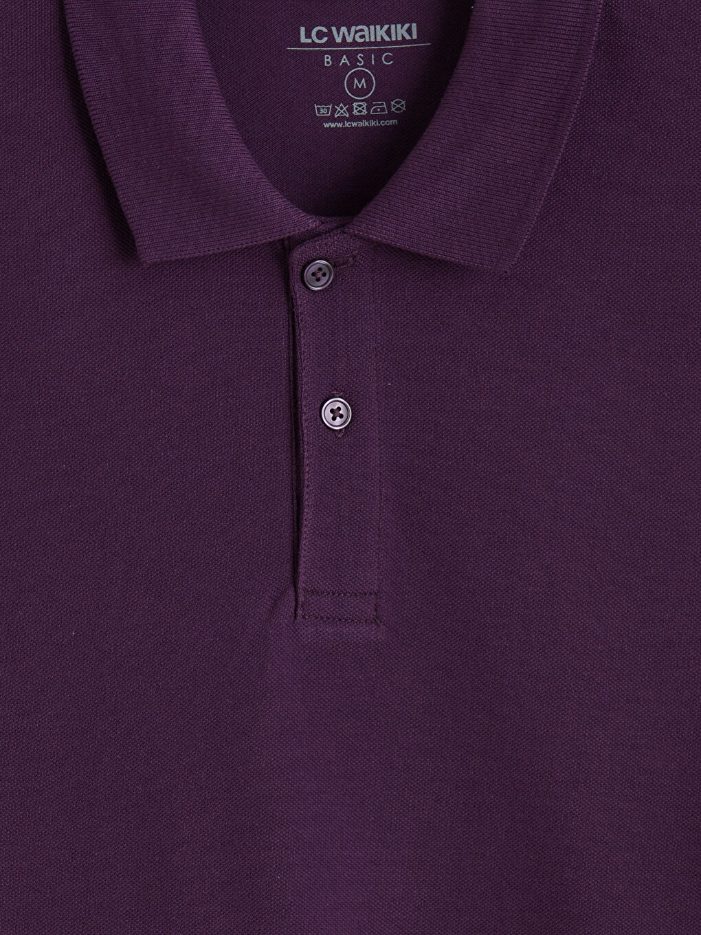 Polo Collar Pique Men's T-Shirt-6