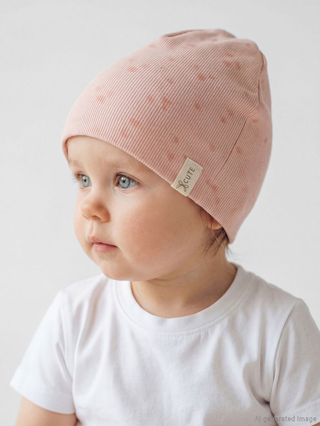 Bedruckte Baby-Mädchen-Baskenmütze