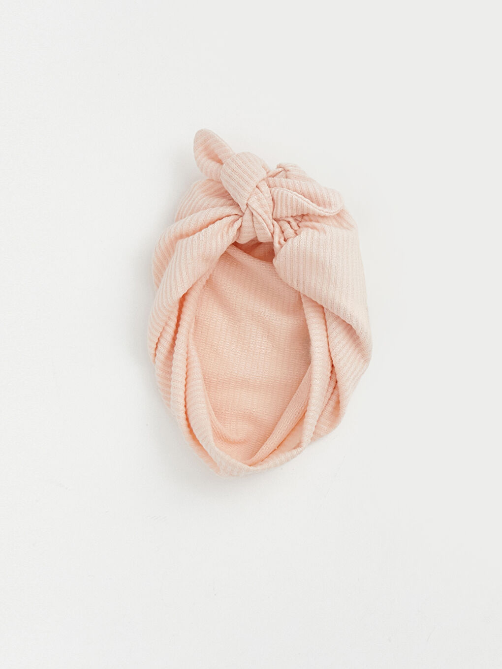 Pembe Fiyonk Figürlü Kız Bebek Bere