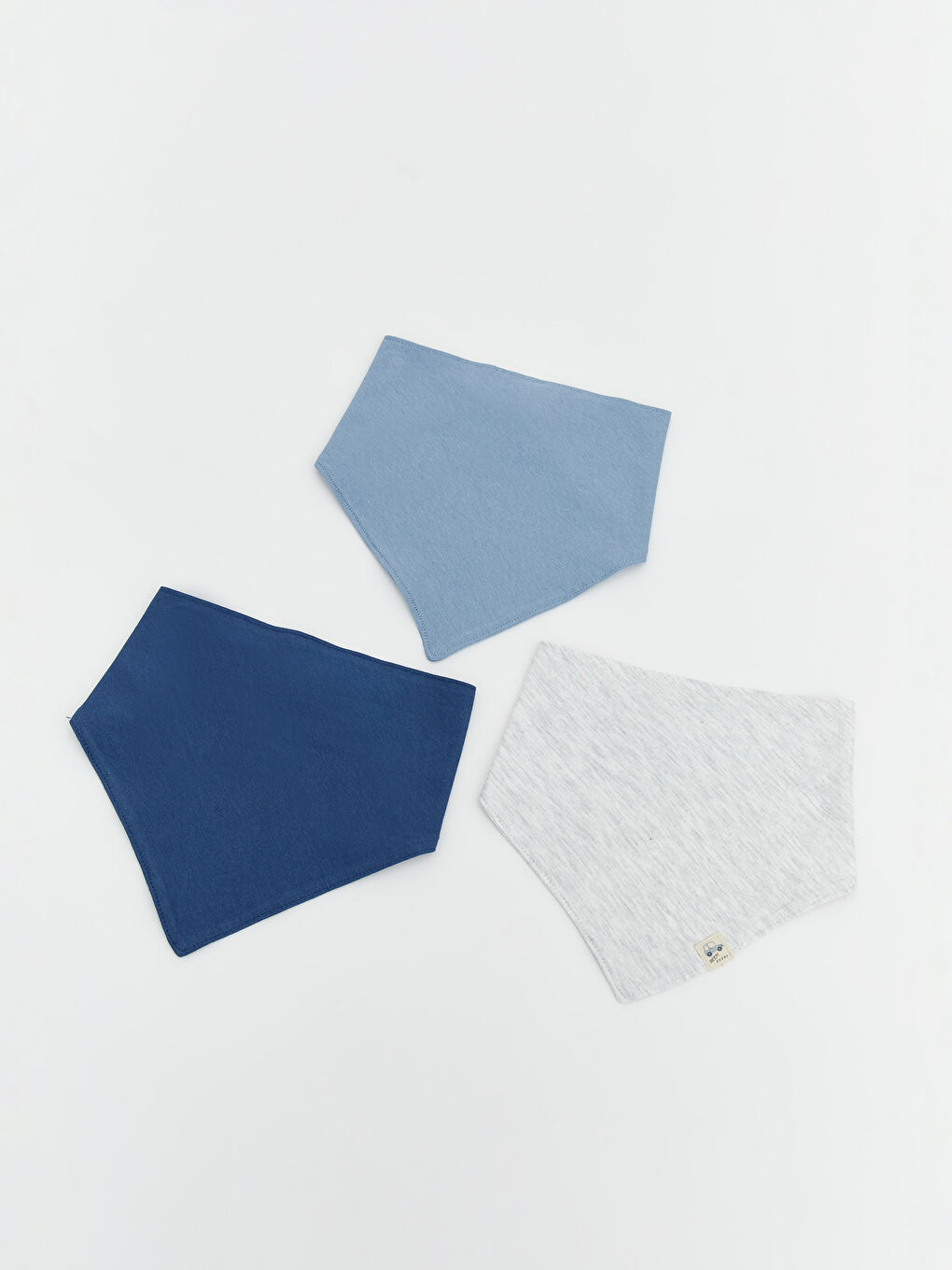 Baby Boy WHITE Bib-1