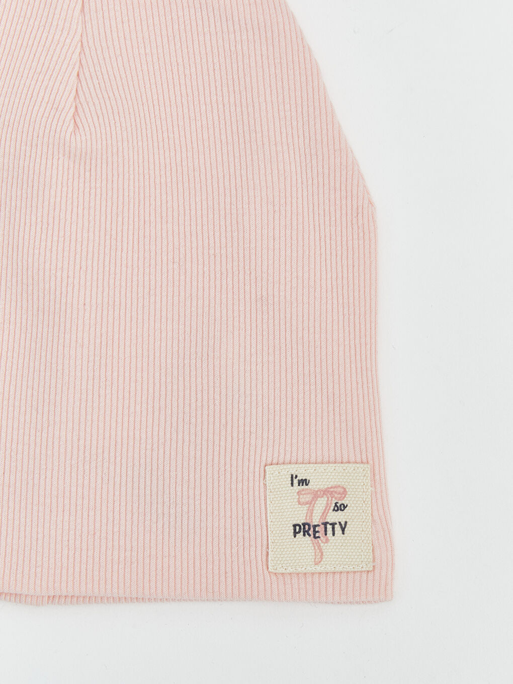 Bej Basic Kız Bebek Bere 2'li-2