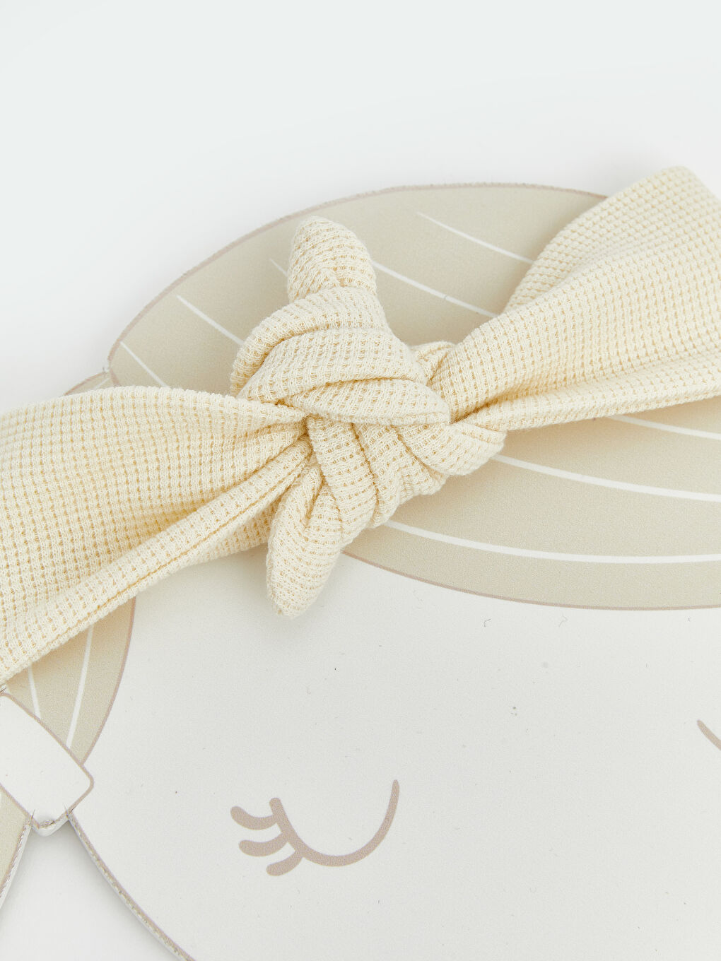 ربطة شعر وردي طفلة-3