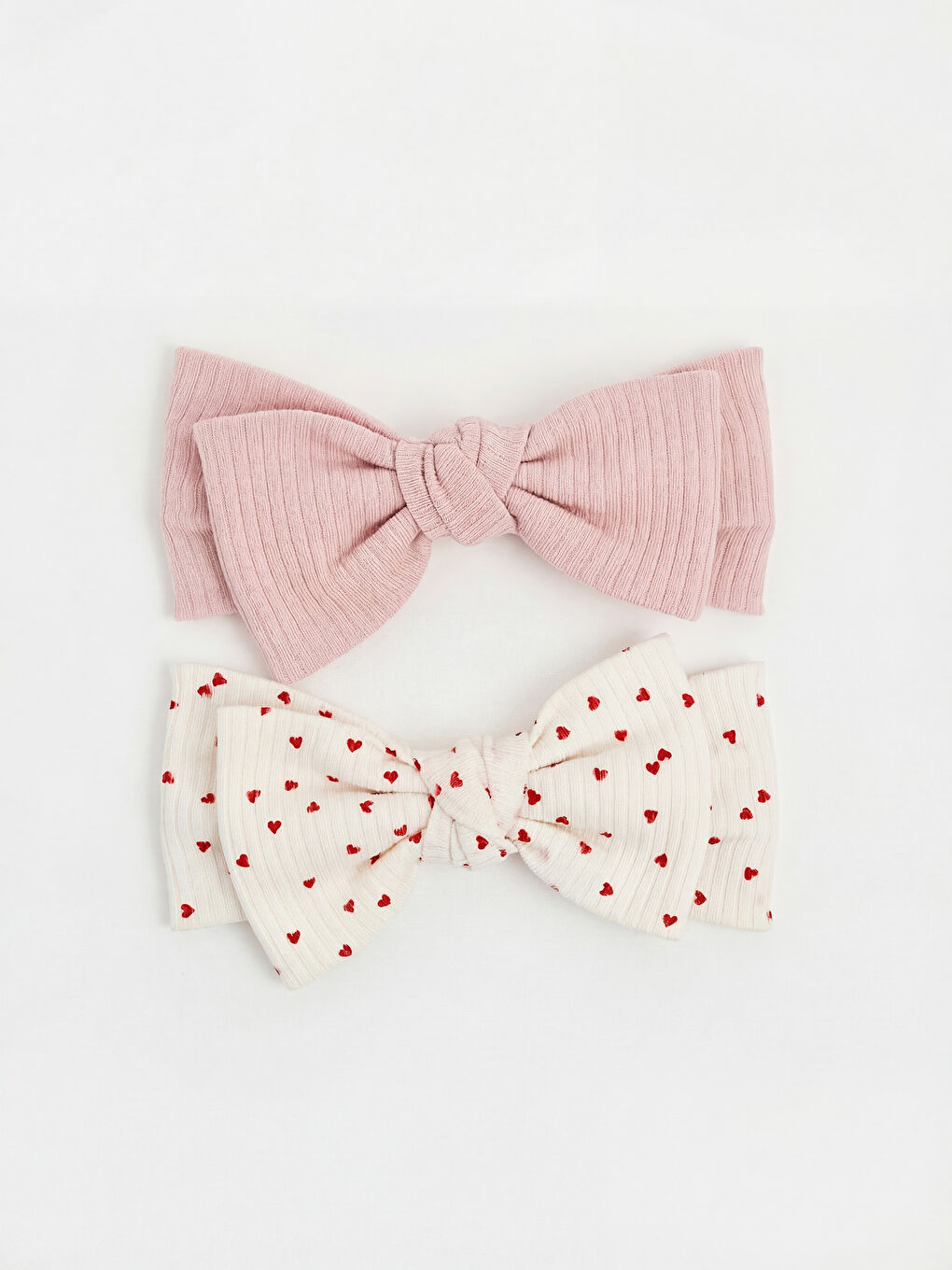 ნიმუშიანი ჩვილი გოგონების თმის სამაგრი 2 შეკვრა-3