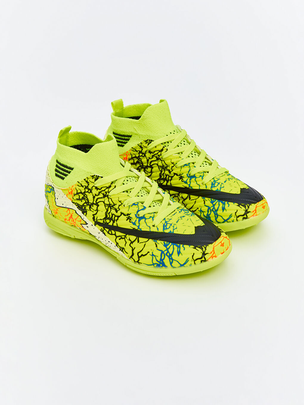 Sarı Bağcıklı Erkek Çocuk Krampon