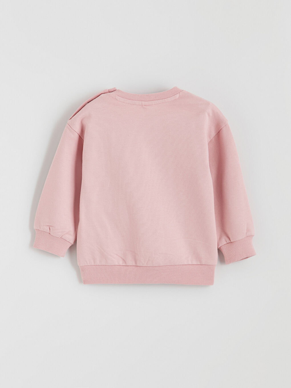 Fiyonk Detaylı Kız Bebek Sweatshirt ve Eşofman Altı-3