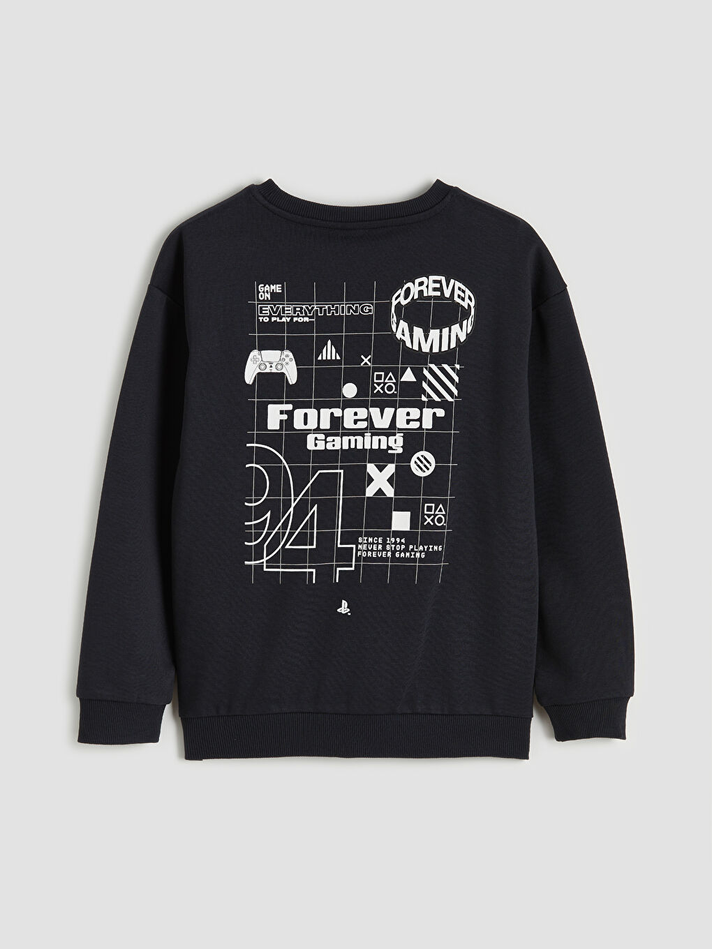 كنزة رياضية بطبعة بلاي ستيشن للأولاد-3