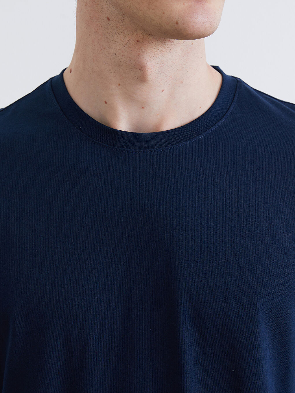 Crew Neck Jersey Men's T-Shirt-2