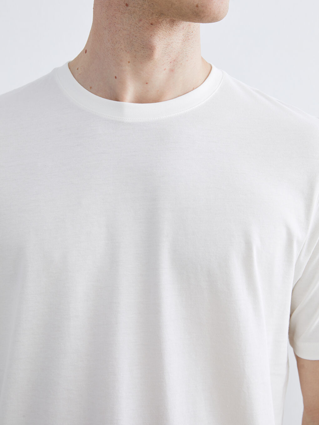 Crew Neck Jersey Men's T-Shirt-2