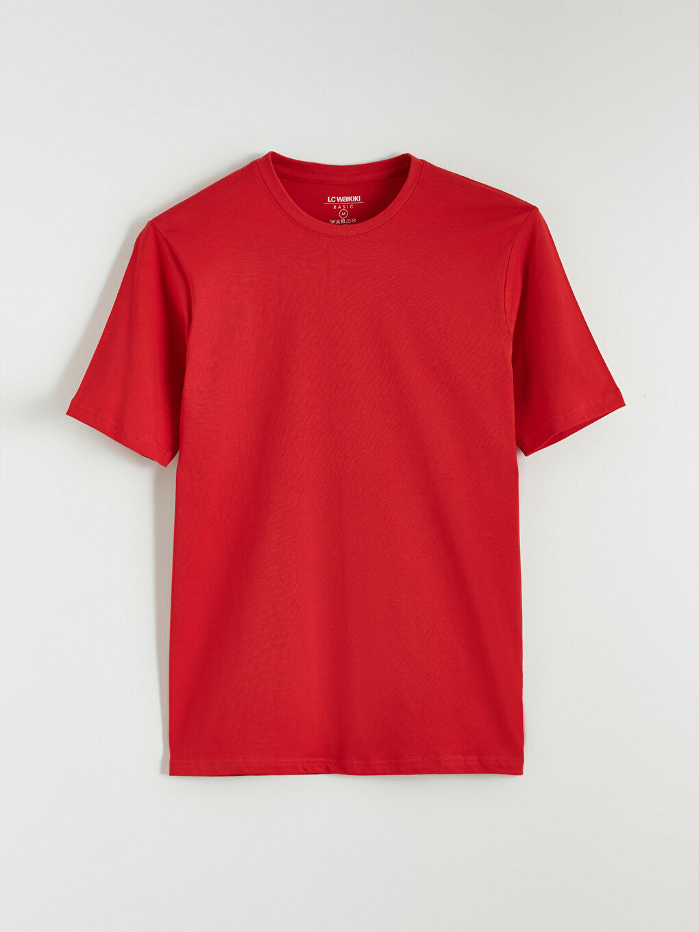 تيشيرت رجالي بياقة دائرية قماش جيرسي-4