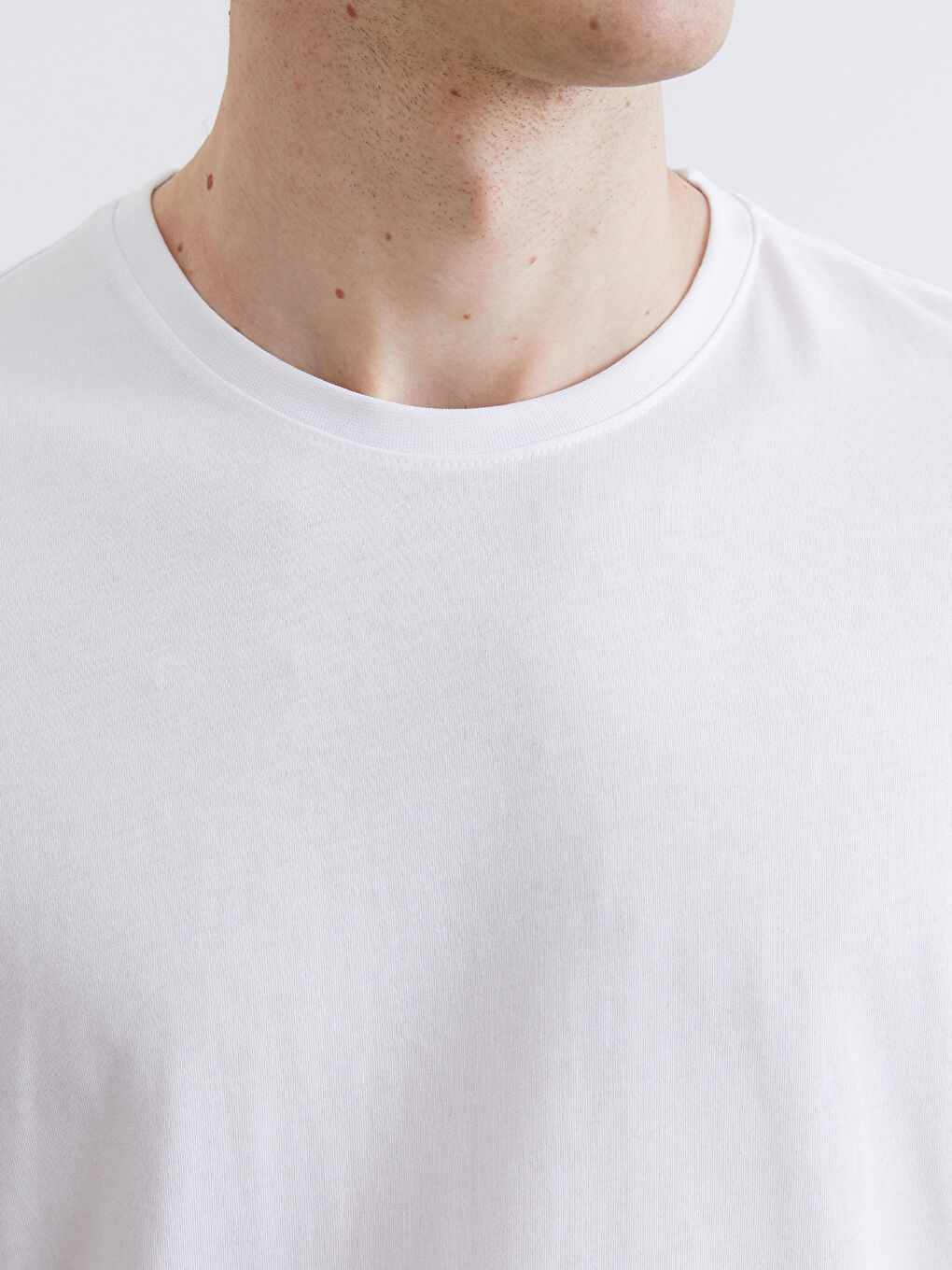 Crew Neck Jersey Men's T-Shirt-2